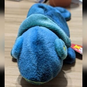Blue Chameleon Plush Toy